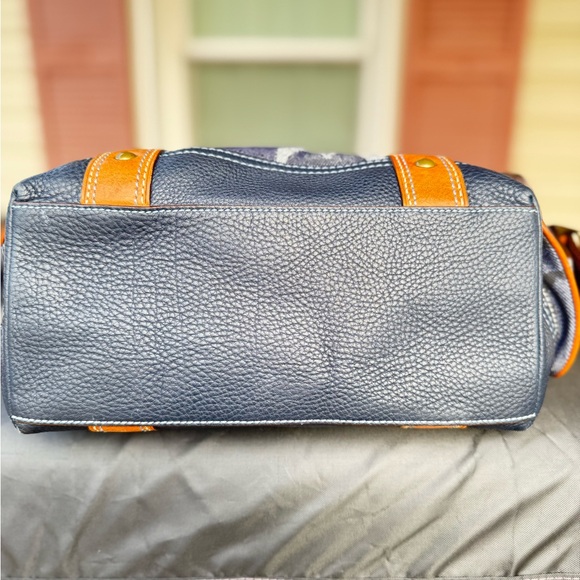 Vintage Coach Patchwork Denim and Leather Tote - Picture 10 of 16